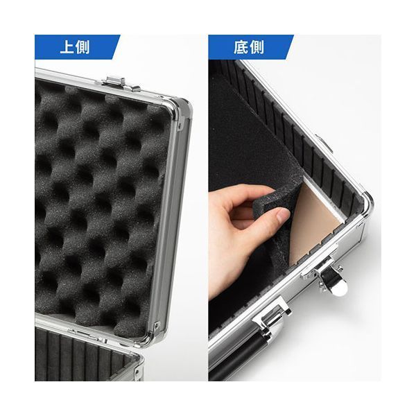 キャリングアルミケース シルバー