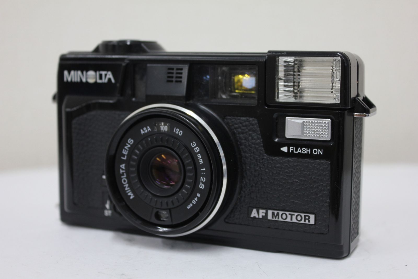 返品保証 ミノルタ Minolta Hi-MATIC AF2-MD ブラック 38mm F2.8 コンパクトカメラ e3105