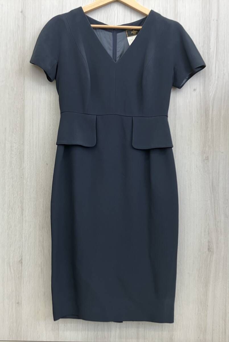 FENDI フェンディ 半袖ワンピース ネイビー 膝丈 38