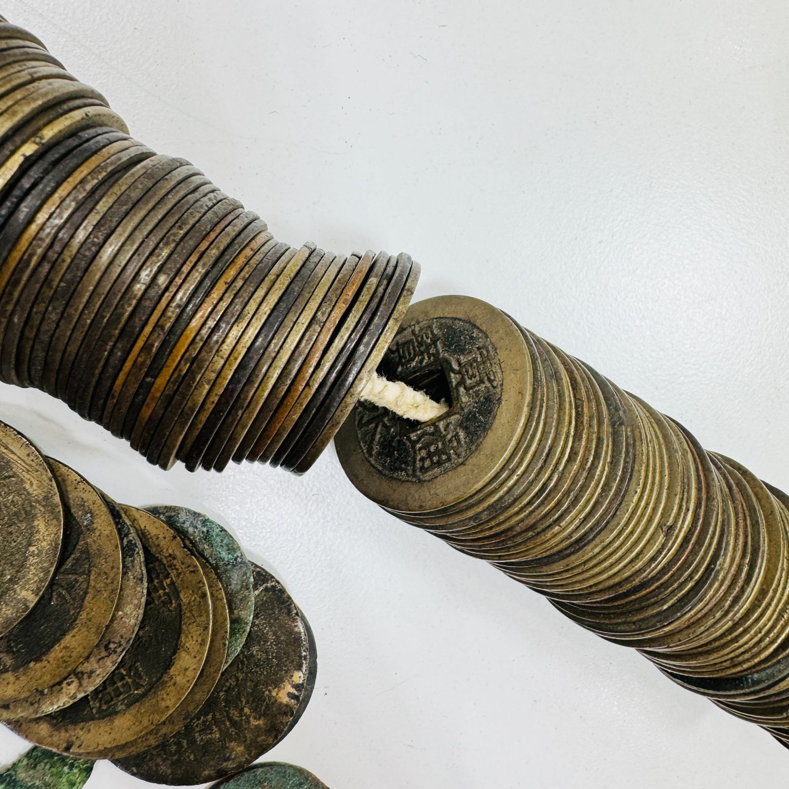 寛永通宝 紐通し 古銭 穴銭 古銭まとめ 約3.9kg
