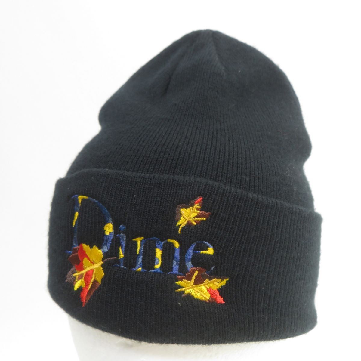 Dime Cursive Beanie / Black (ダイム ニットキャップ/ビーニー