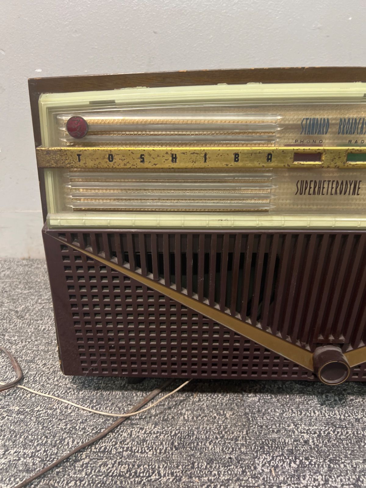 ⭐︎ 昭和 レトロ マツダ 真空管ラジオ radio 当時物 ジャンク扱い お 