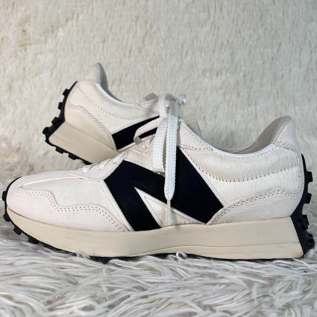 希少 未使用級 New Balance MS327SWB WHITE ローカット - メルカリ