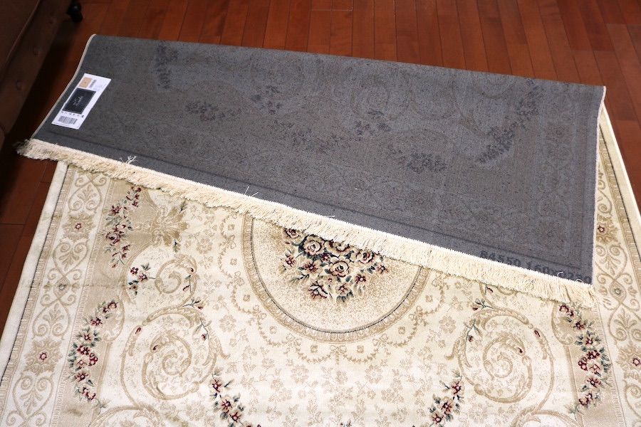 ペルシャ柄絨毯 160×230 新品未使用 ラグ カーペット アイボリー 訳あり ペルシャ柄絨毯 160×230 新品未使用 ラグ カーペット アイボリー