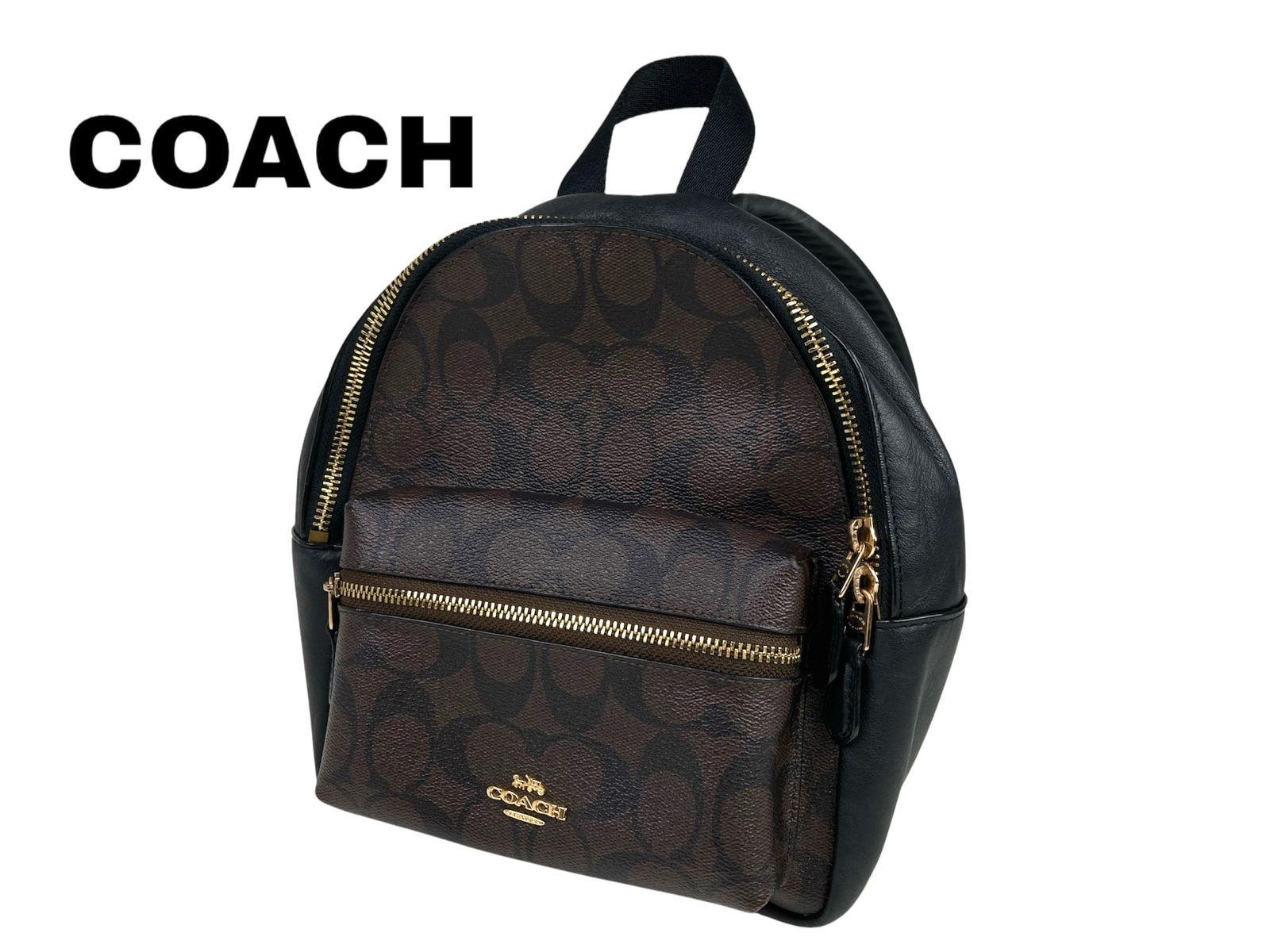 コーチ COACH シグネチャー バックパック ミニ チャーリー リュック 