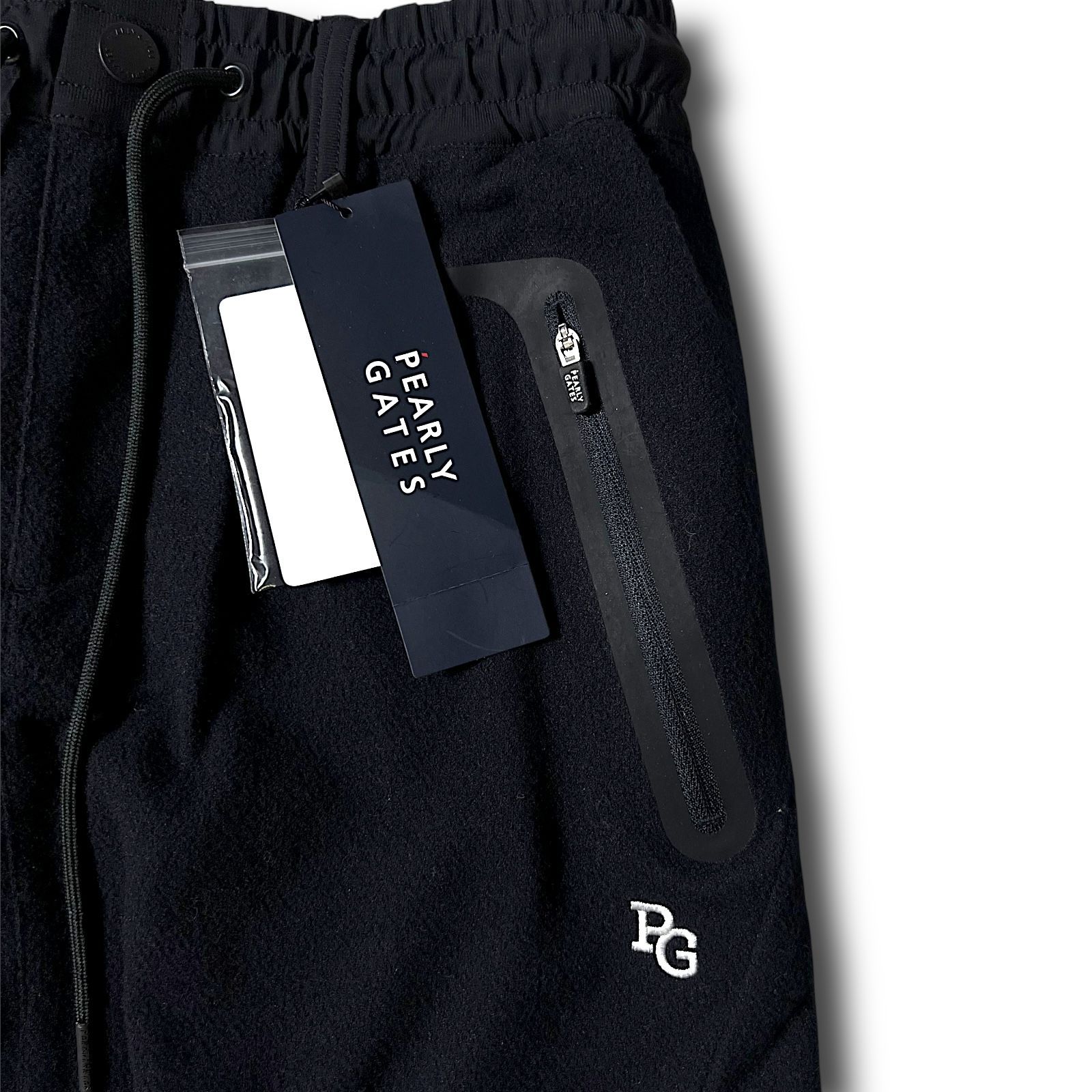 2層フリース ロゴ刺繍