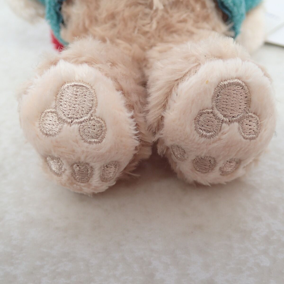 ダッフィー ぬいぐるみバッジ 2008年 クリスマス ダッフルコート