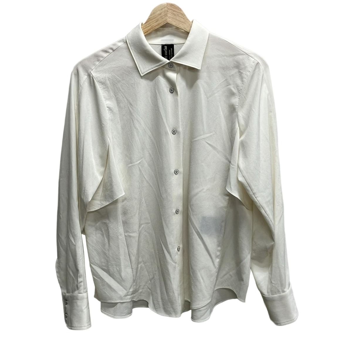 support surface(サポートサーフェス) 長袖シャツブラウス support surface(サポートサーフェス) 長袖シャツブラウス