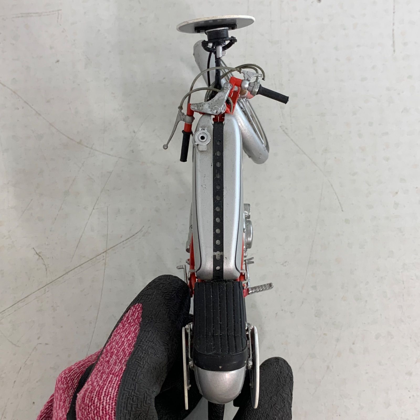 絶版・未展示＞EBBRO エブロ 1/10 Honda CR110 CUB RACING 1962 (RED