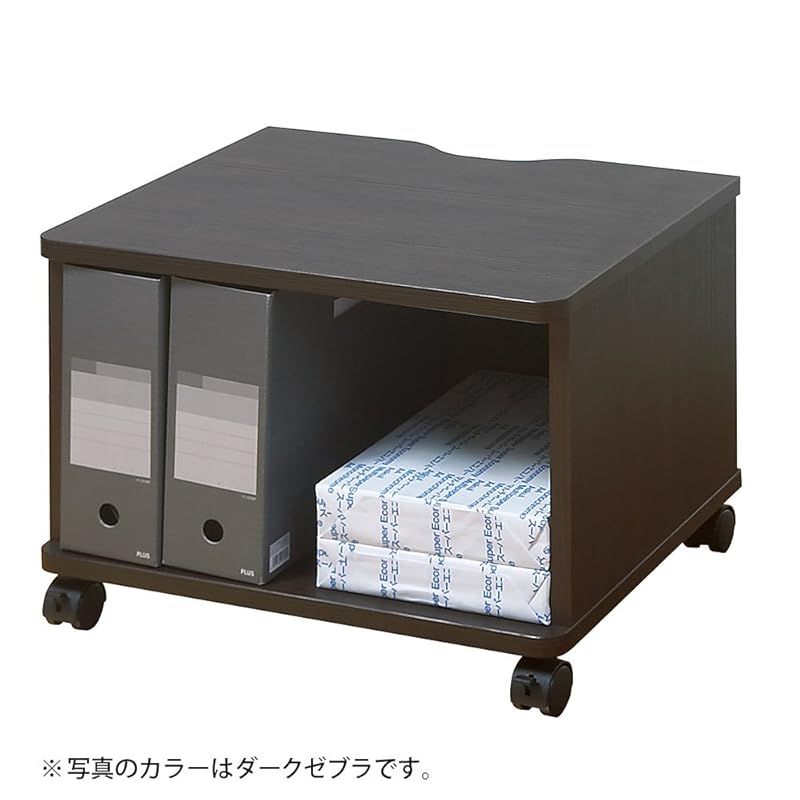 プラス Garage ガラージ プリンターワゴン ホワイト 0