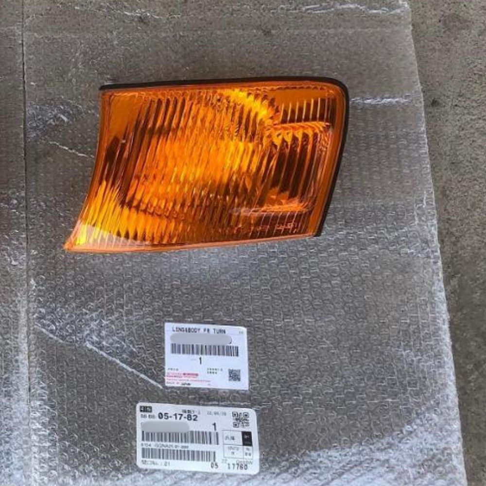 トヨタ 純正 TOYOTA 正規 フロント ターンシグナルランプ レンズ LH 助手席 チェイサー GX100 JZX100 パーツ エンジン タイヤ カスタム