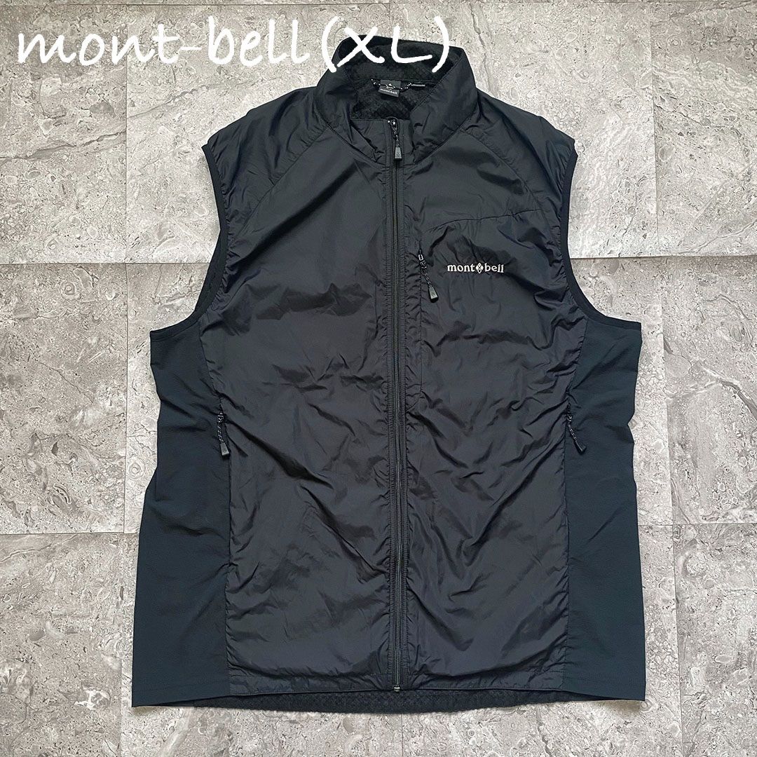ファッションアイテム人気ランキング モンベル mont-bell ライトシェルベスト 1106559 黒 XL ジャケット・アウター