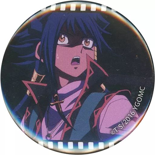 遊戯王　劇場版アニメ原画展　ブラインド缶バッジ　セット 中古】バッジ・ピンズ 藍神(驚き) 「劇場版 遊☆戯☆王 THE DARK SIDE