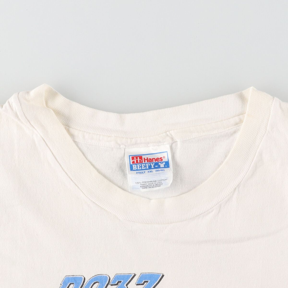 古着 90年代 ヘインズ Hanes BEEFY-T プリントTシャツ メンズXXL 
