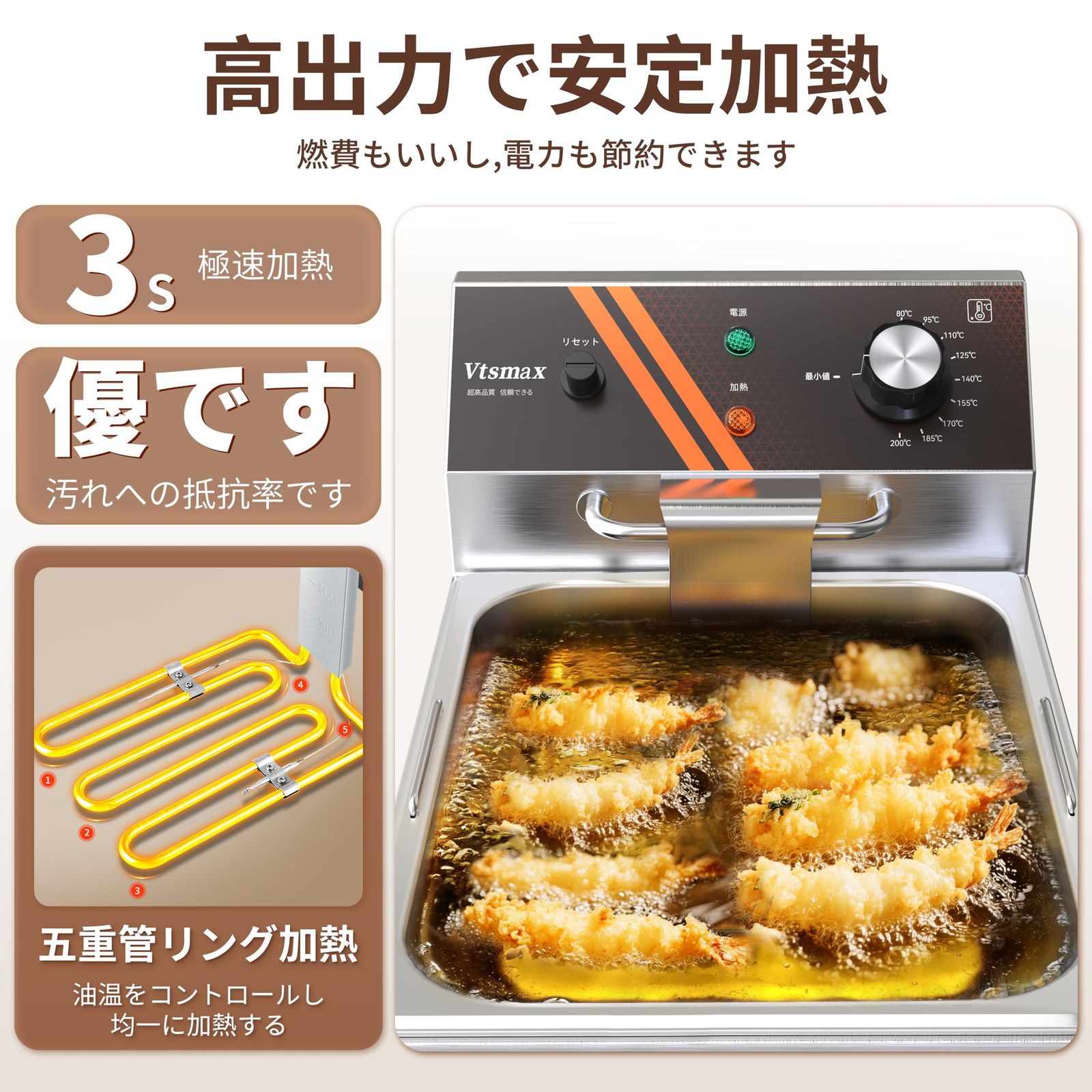 80-200℃温度調節
