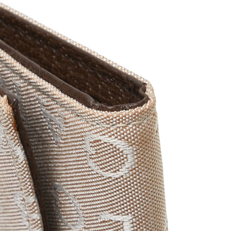 ブルガリ ロゴマニア 6連 キーケース ベージュ ホワイト キャンバス  