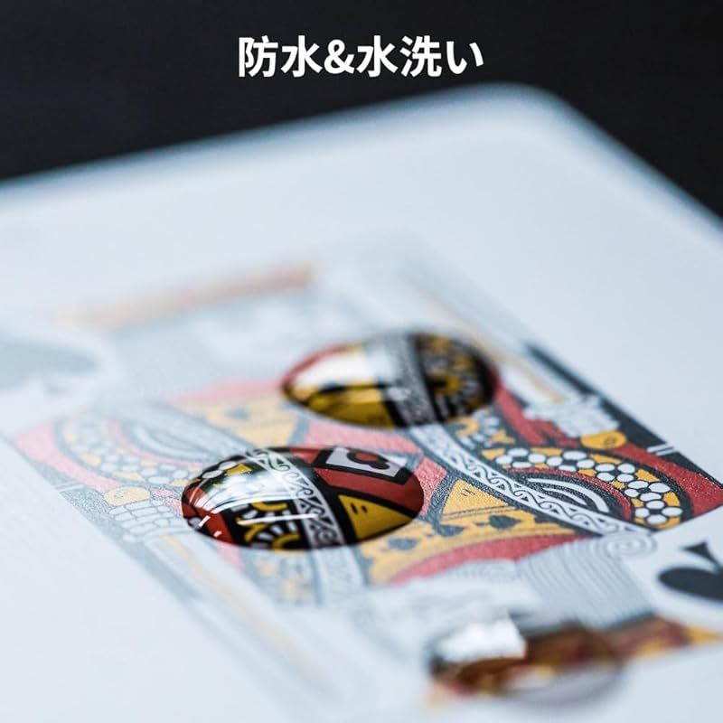 SLOWPLAYトランプ プラスチック 10デッキ ジャンボインデックス ポーカーサイズ 柔軟性 耐久性 防水 水洗い可 テキサスホールデム用 WWW_STEELWINDOWSANDDOORS_COM