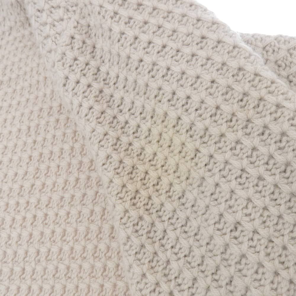 アニオナ　AGNONA ホワイトカシミア　ニット 超美品 アニオナ Agnona セーター レディース ホワイトカシミア