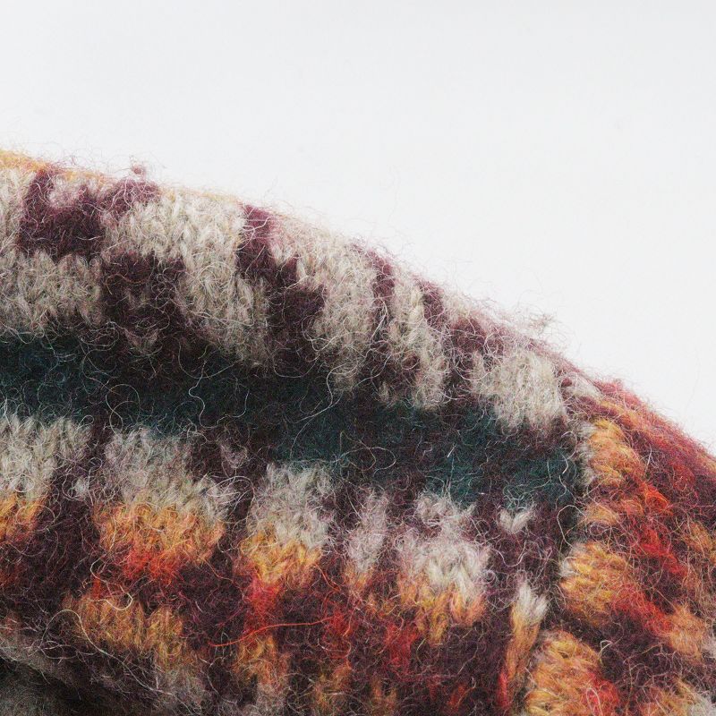 ドリスヴァンノッテン DRIES VAN NOTEN ウール総柄 タートルネック