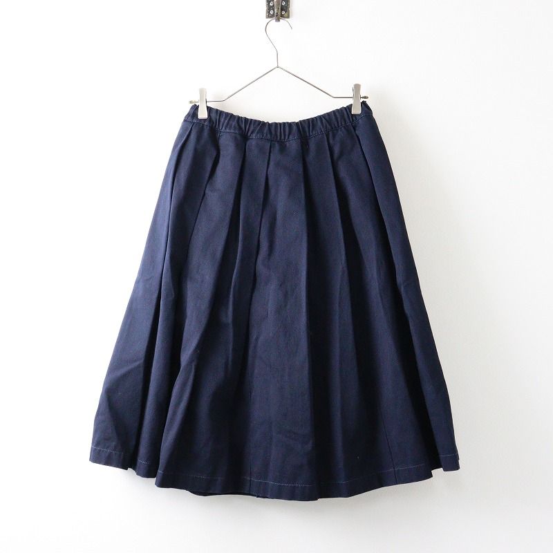 コムデギャルソンコムデギャルソン　コムコム　プリーツスカート　ネイビー　S COMME des GARCONSのフリマアイテム一覧