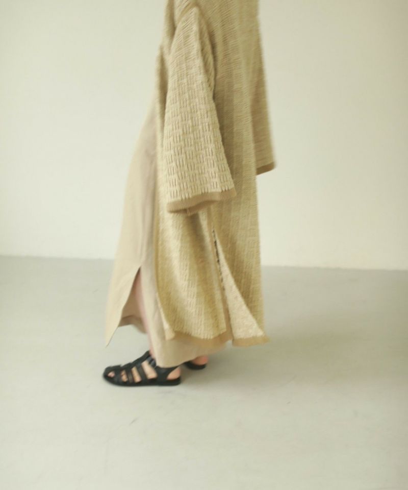 Knit Jacquard Gown