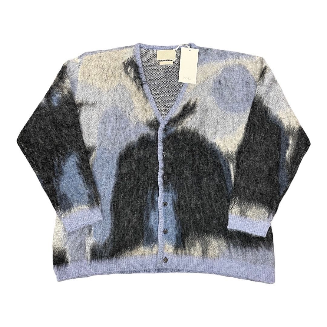 新品 定価46200円 YOKE ROTHKO JACQUARD CARDIGAN ジャガード 