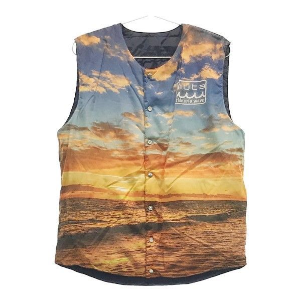 muta marine リバーシブル　中綿入りベスト MUTA MARINE ムータマリン リバーシブル 中綿ベスト M ［240001765704