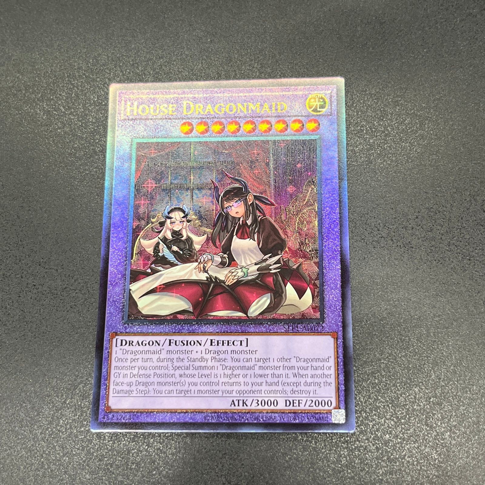 遊戯王 ドラゴンメイド・ハスキー 泰亜版 アジア英語版 25th 絵違い