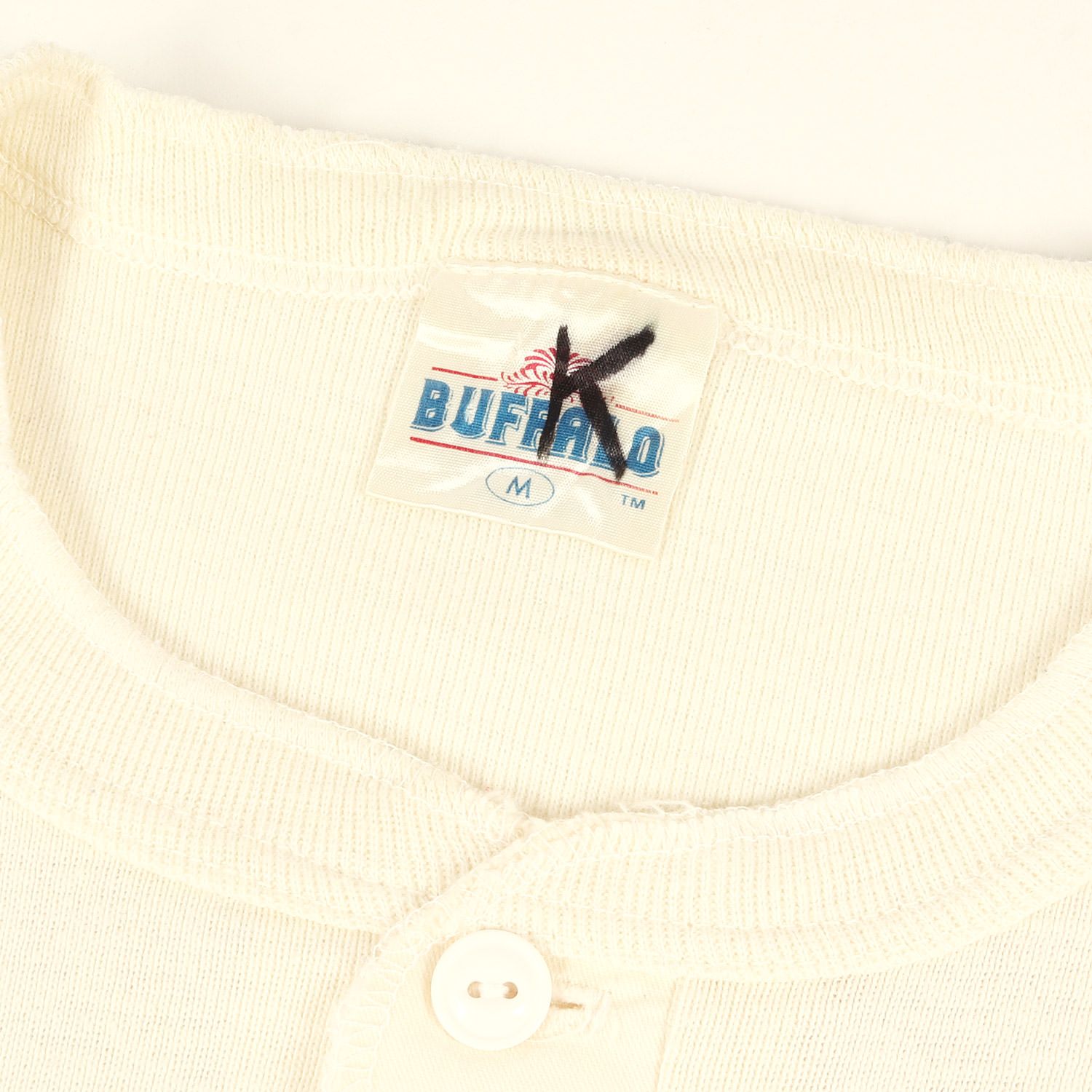 13T8292 BUFFALO SHIRTS Tシャツ ヘンリーネック 古着 【公式通販】