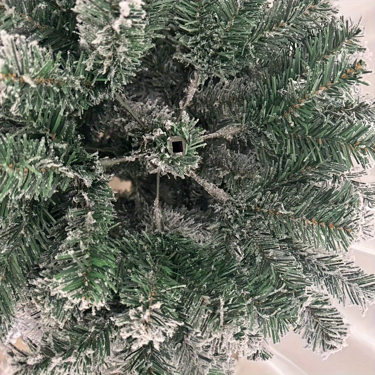 クリスマスツリー ホワイトフロッククリスマスツリー 高さ120cm