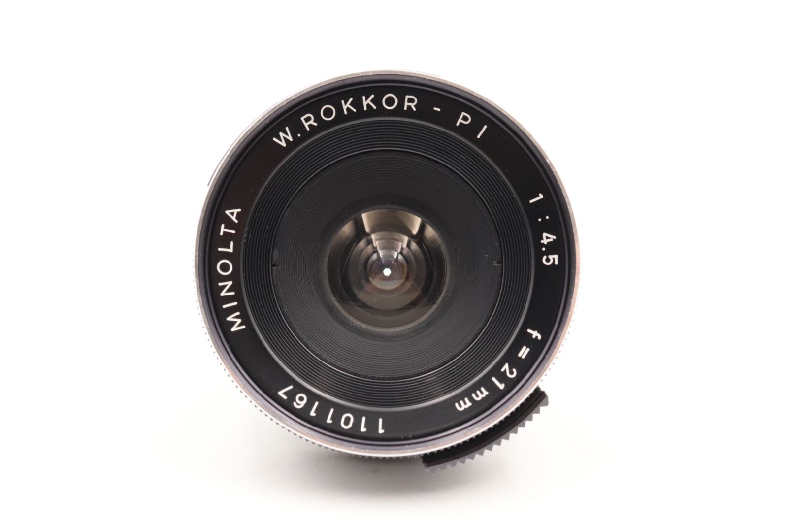希少品 MINOLTA MEMO ROKKOR 50mm F4.5 LL3071 稀少☆ミノルタ Minolta W.Rokkor-PI 21mm F4.5 レンズ ###14269