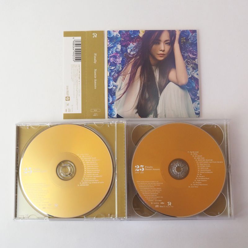 帯付美品] 安室奈美恵 Finally 25周年ベストアルバム CD3枚組