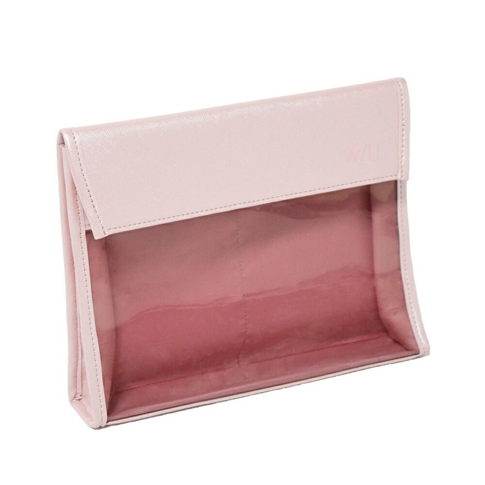 まとめ買い ナカバヤシ w U A5ポーチ ピンク WU-BIBA5P 3個セット