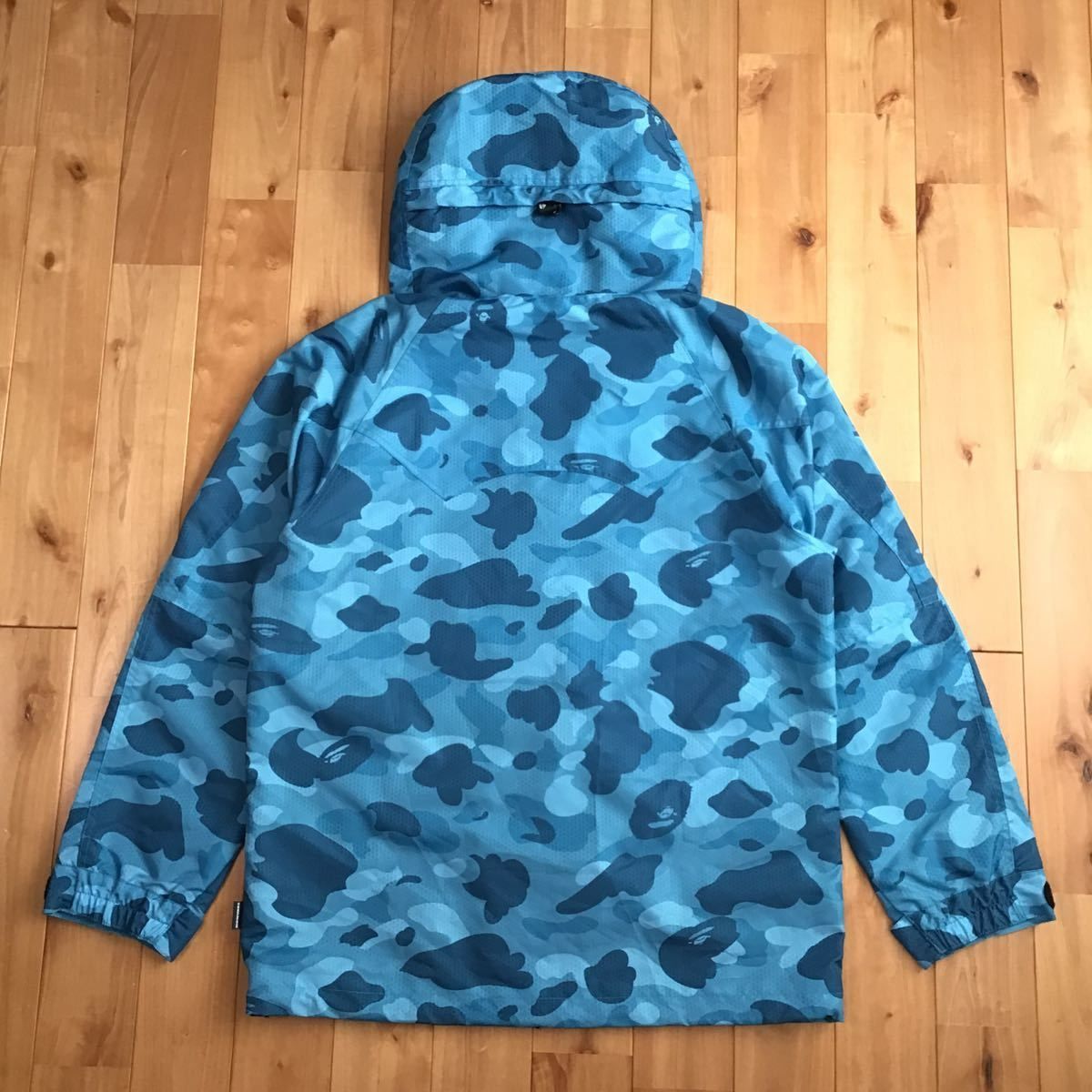 Honeycomb camo スノボジャケット Mサイズ a bathing ape BAPE hoodie snowboard jacket エイプ ベイプ アベイシングエイプ 迷彩