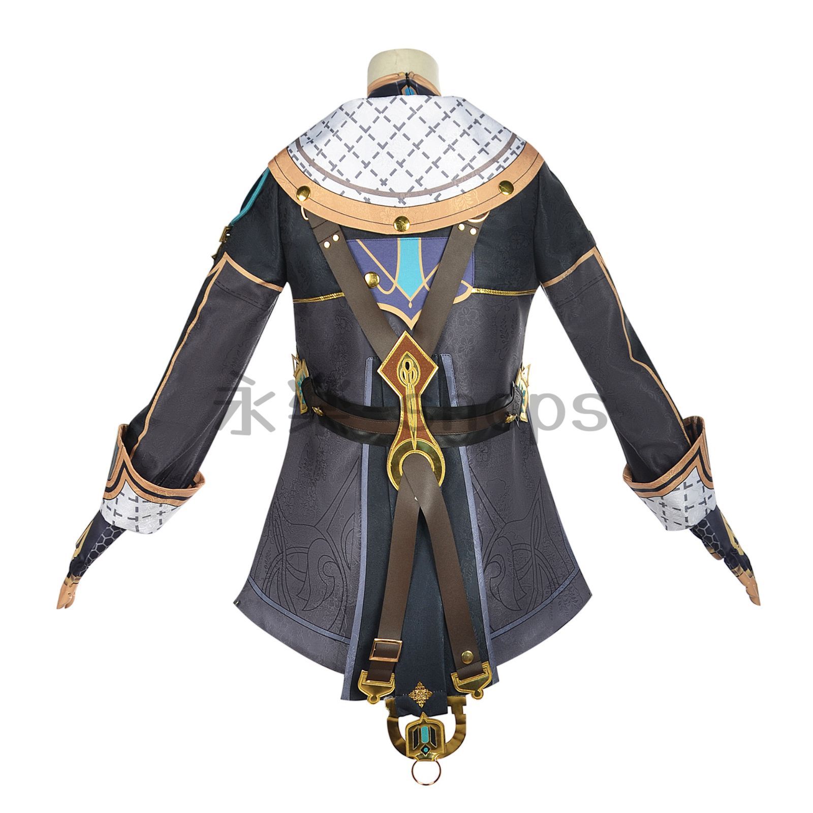 即日発送》原神 三分妄想 鍾離 Mサイズ 新品 コスプレ 衣装 実寸記載 