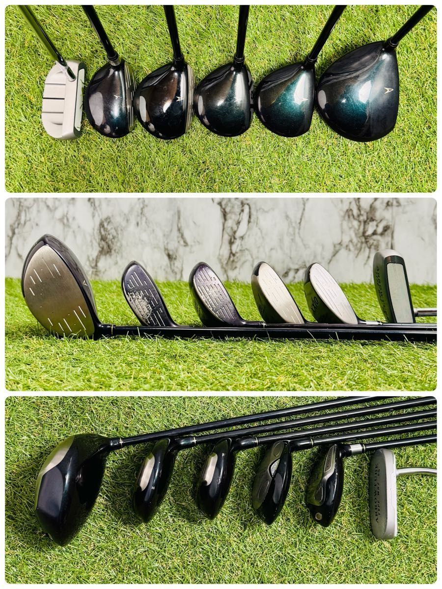 【良品】豪華14本 初心者推奨 オールゼクシオ メンズゴルフセット S&R 良品】豪華14本 初心者推奨 オールゼクシオ メンズゴルフセット S&R