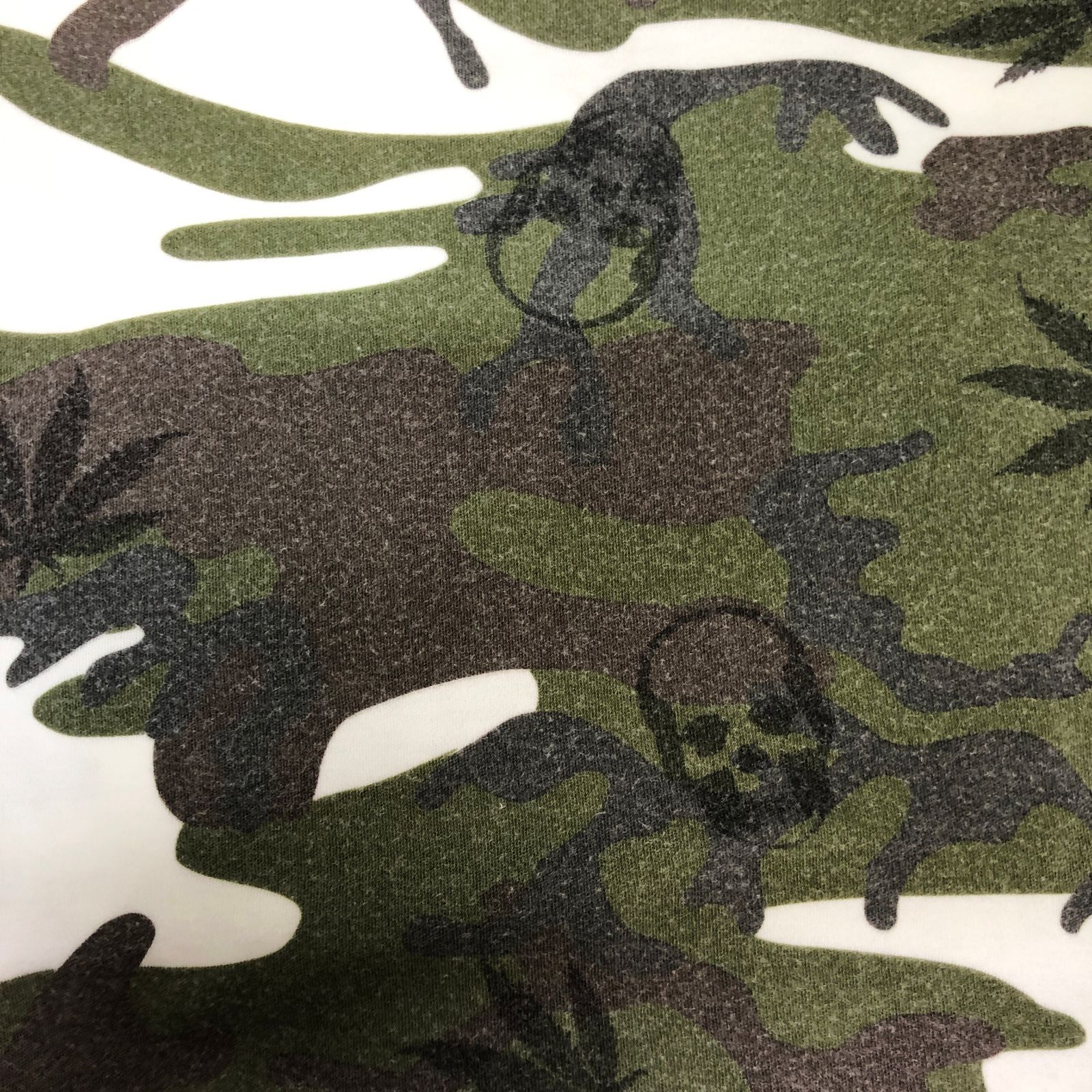 lucien pellat-finet ルシアンペラフィネ Camouflage Skull Hemp