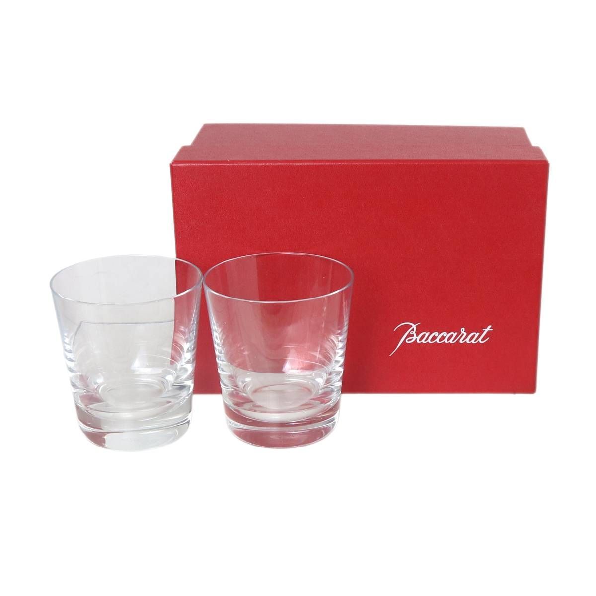 Baccarat バカラ パーフェクション ファッション タンブラー ロックグラス ペアセット バカラクリスタルガラス NT Bランク