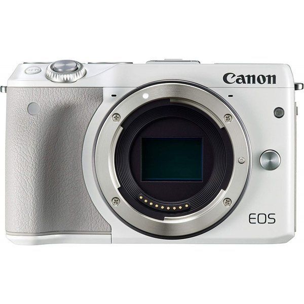 キヤノン Canon EOS M3 ボディ ホワイト SDカード付き - メルカリ