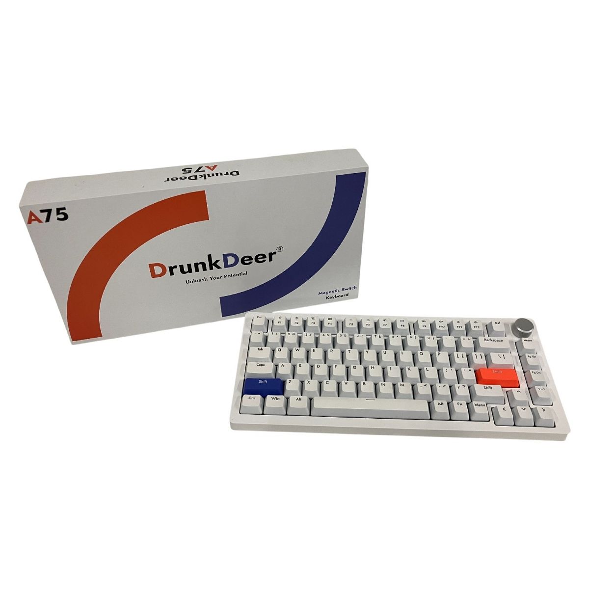 DrunkDeer A75 ゲーミング キーボード USBキーボード PC周辺機器 ドランクディア B10458617