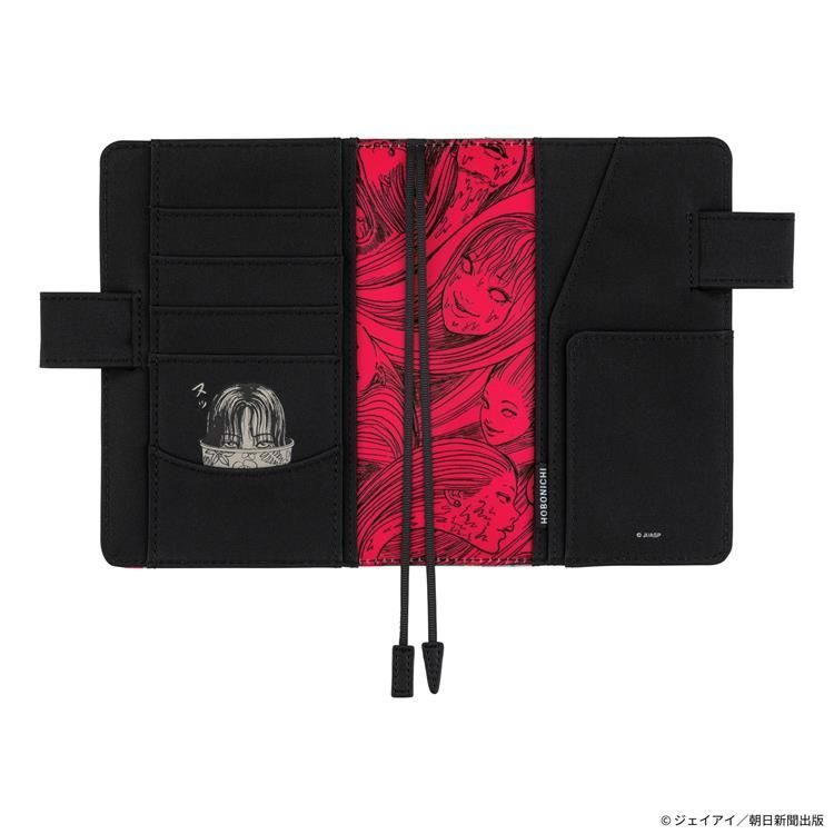 ほぼ日手帳カバー オリジナル 伊藤潤二 富江 Smirk
