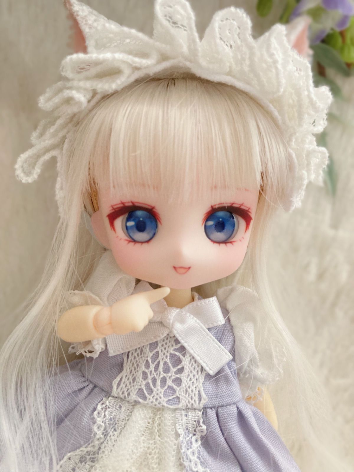 ねんどろいどどーる かすたむフェイスパーツ レジン盛 カスタム ねんどろいどどーる かすたむフェイスパーツ レジン盛 カスタム