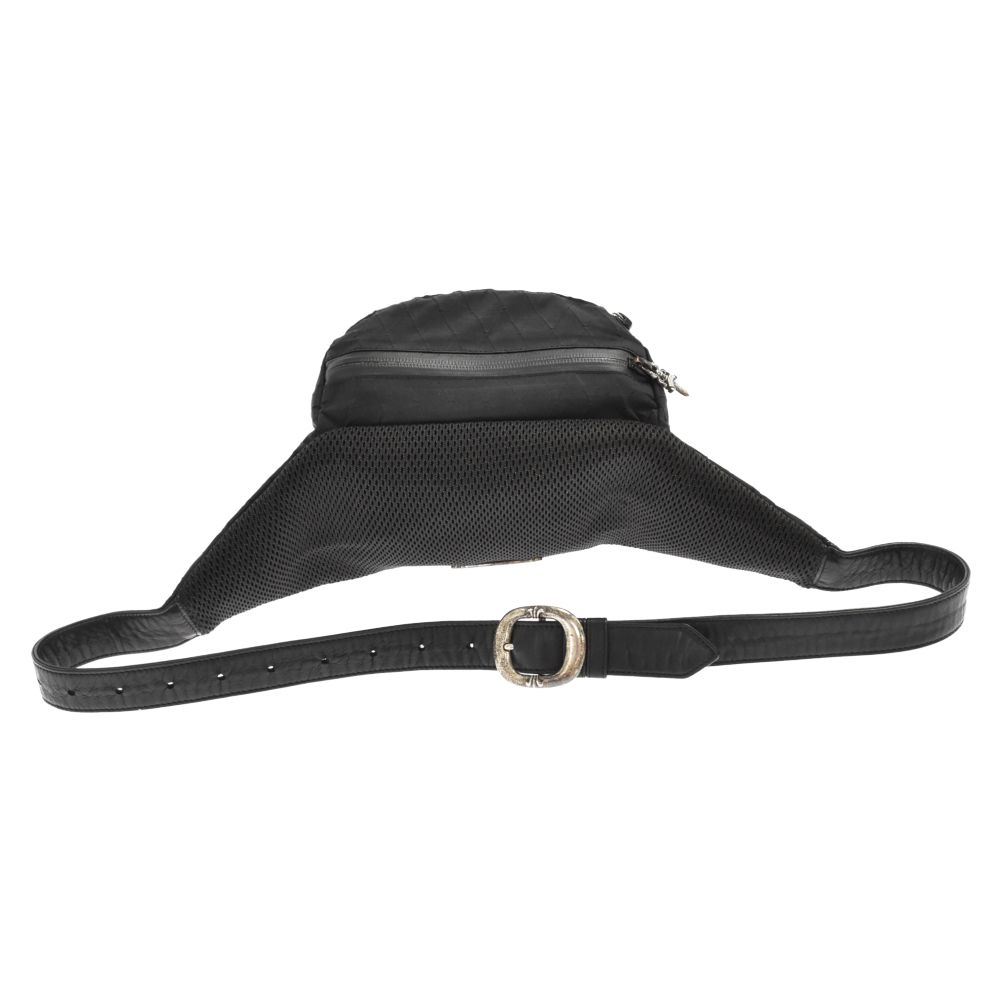 CHROME HEARTS クロムハーツ SNAT PACK No1 XPAC NYLON BLACK スナットパック ウエストバッグ キルティング ナイロン×レザー ブラック