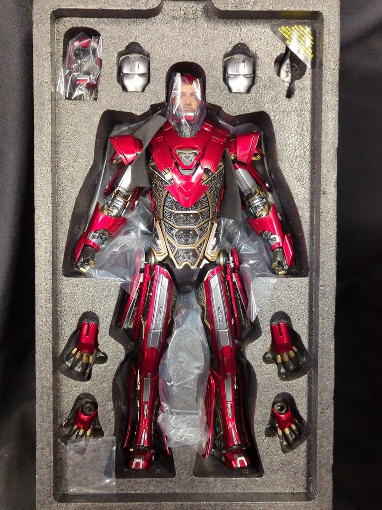 HOTTOYS MOVIE MASTERPIECE DIECAST SILVER CENTURION ARMOR SUIT UP VERSION MMS618 WWW_STEELWINDOWSANDDOORS_COM