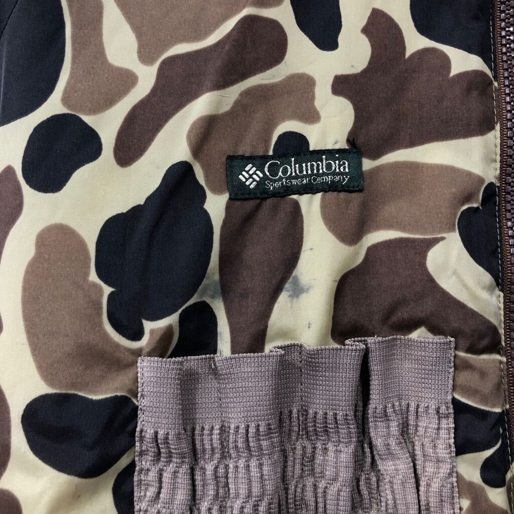 90年代 Columbia コロンビア リバーシブル ナイロン