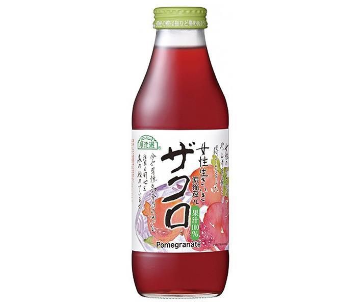 マルカイ 順造選 女性生きいきザクロジュース 500ml瓶×12本入× 2ケース ｜ ザクロジュース ざくろ 柘榴 ザクロ 果汁