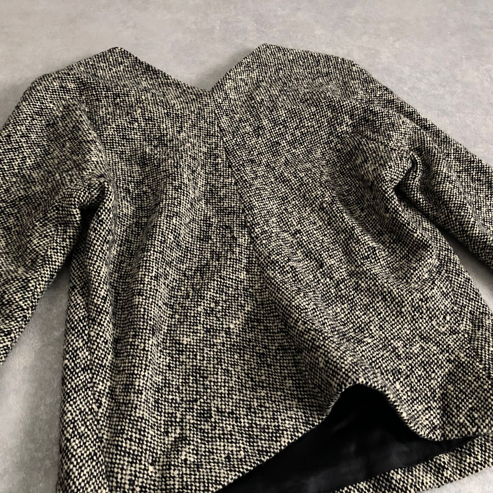  90 s JUNYA COMME des GARCONS Archive 90年代 ツイードウール トップス ジュンヤワタナベ コムデギャルソン 長袖 Tシャツ カットソー