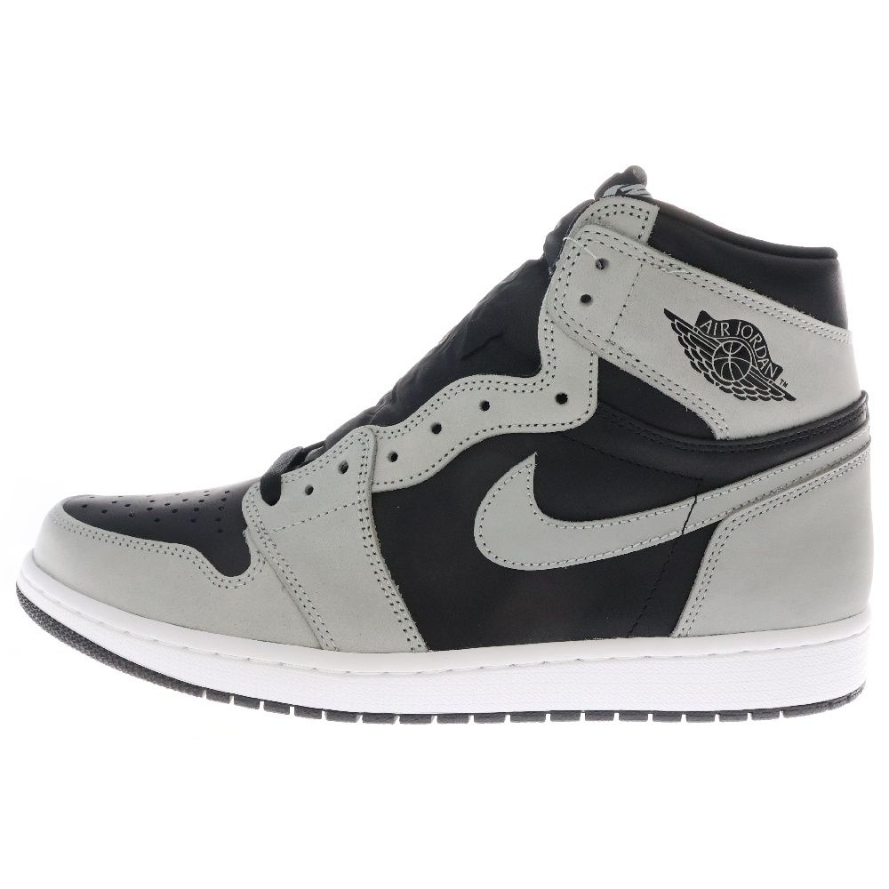 NIKE (ナイキ) AIR JORDAN 1 RETRO HIGH OG SHADOW 2.0 エアジョーダン1 レトロ シャドウ ハイカットスニーカー ブラック/グレー US12/30cm 555088-035