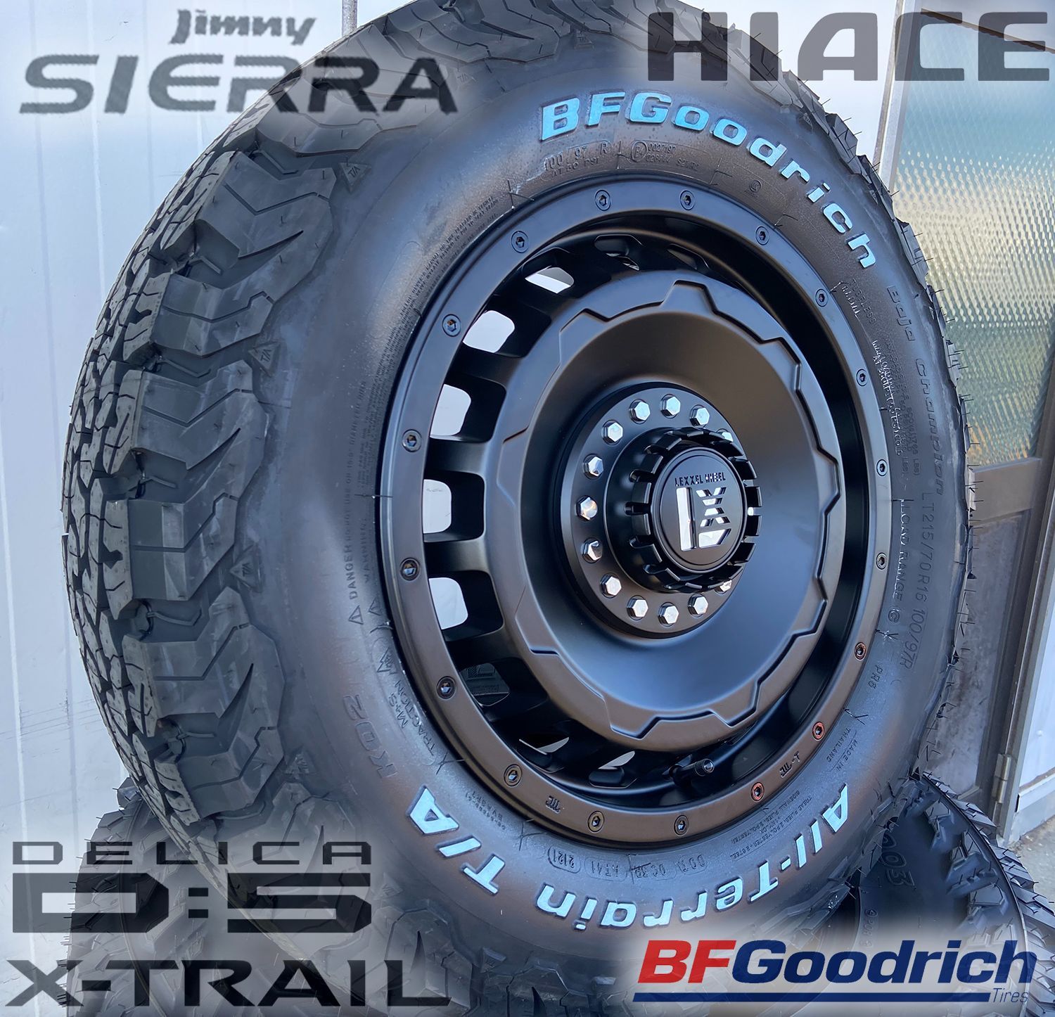 ジムニーシエラ JB74 16インチ タイヤホイールセット 5本セット 