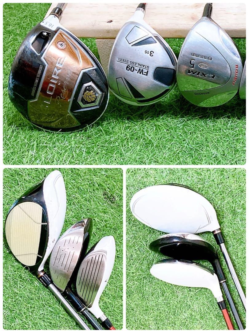 4.テーラーメイド　初心者オススメ　ゴルフクラブ　メンズセット　ルコック　12本 4.テーラーメイド 初心者オススメ ゴルフクラブ メンズセット